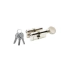 Tuzaklı Kilit Göbeği, 2li Set, 68 mm, Nikel