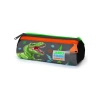 Üç Bölmeli Gri Yeşil T-Rex Kalem Çantası - Erkek Çocuk