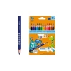 Üçgen Jumbo Kuru Boya Kalemi - 12li Paket, Çocuklar için