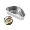 Üçgen Paslanmaz Çelik Lavabo Süzgeci - 304 Çelik