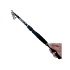 Ultra Hafif 2.4m Teleskopik Karbon Fiber Olta Kamışı, 10-40gr Kapasite