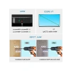 Ultra İnce Hareketli TV Askı Aparatı, 32-55 LCD/LED Televizyonlar için TUV Sertifikalı