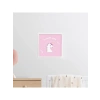 Unicorn Temalı Yapışkanlı Bebek Odası Dekorasyonu - 20x20 cm