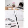 USB Girişli 14 LED Dokunmatik Masa/Kitap Okuma Lambası (Siyah, 3 Kademeli)