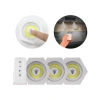 Uzaktan Kumandalı 3lü Led Lamba Seti - Kablosuz Pilli