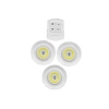 Uzaktan Kumandalı 3lü Led Spot Lamba - Beyaz Işık