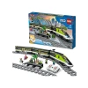 Uzaktan Kumandalı Ekspres Yolcu Treni Seti, 24 Parça Ray ve 6 Minifigür ile