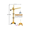 Uzaktan Kumandalı Şarjlı Kule Vinç - 128 cm
