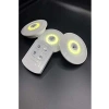 Uzaktan Kumandalı Yapışkanlı 3lü LED Spot Lamba Seti