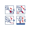 Uzun Süreli Kullanım için Suya Dayanıklı Boya Kalemi - Yeşil