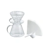 V60 02 Cam Demleme Seti - Filtre Kâğıdı ve Ölçü Kaşığı ile
