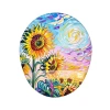 Van Gogh Temalı Ayçiçeği Desenli Mouse Pad