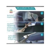 Vantuzlu Arka Cam Güneşlik Perde - UV Koruma, Katlanabilir Tasarım