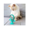 Vantuzlu Dönebilen İnteraktif Kedi ve Köpek Mama Oyuncağı