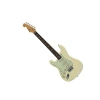 Vintage Beyaz Renk Ihlamur Ağacı Gövde Elektro Gitar