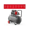Yağsız Sessiz 50Lt Taşınabilir Hava Kompresörü - 2.0HP, 8Bar Güç