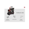 Yağsız Sessiz Kompresör - 6 L Hava Tankı ile 8 Bar Basınç