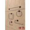 Yapışkanlı Banyo Aksesuar Seti - 5 Parça