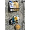 Yapışkanlı Banyo Rafı - 2li Set, Plastik Organizer