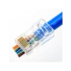 Yeni Nesil Delikli Cat6 RJ45 Konnektör UTP Jack (100 Adet)