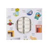 Yeniden Kullanılabilir Beyaz Yapıştırıcı Hamur, 50 gr, 90 Parça, İz Bırakmaz