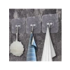 Yeniden Kullanılabilir Şeffaf Askı Kancası - 5li Set