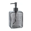 Yenilikçi Cam Sabunluk - Gri Renk, 550 ml Kapasite