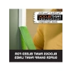 Yeşil Orta Yapışma Boyacı Bandı - 4 Rulo