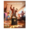 Yetişkinler için Karaoke Makinesi, Kablosuz Mikrofon ve Ekran ile
