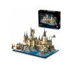 Yetişkinler için Yaratıcı Hogwarts Şatosu ve Bahçesi LEGO Modeli (2660 Parça)