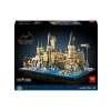 Yetişkinler için Yaratıcı Hogwarts Şatosu ve Bahçesi LEGO Modeli (2660 Parça)