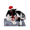 Yılbaşı Temalı Örme Kedi Şapkası - Üniseks