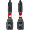 Yüksek Dayanıklılıkta Çift Torsiyonlu 2 Parça Darbeli Bit Seti, 30 mm, PZ1