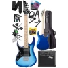 Yüksek Kalite 25W Amfili Elektro Gitar Seti - Maple Klavye