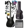 Yüksek Kalite 50W Amfili Elektro Gitar - Black Rosewood