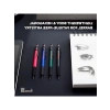 Yüksek Kaliteli 0,5 mm Uçlu Kırmızı Mekanik Kalem