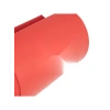 Yüksek Kaliteli Bar-Squat Pedi - Kırmızı, 44 cm Boy, 10 cm Dış Çap