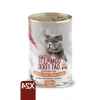 Yüksek Proteinli Somonlu Yetişkin Kedi Konservesi, 415 gr x 24 Adet