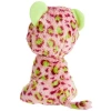 Yumuşak Dolgulu Leopar Desenli Yastık - Pembe