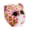 Yumuşak Dolgulu Leopar Desenli Yastık - Pembe