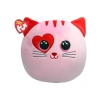 Yumuşak Dolgulu Peluş Kedi Figürü - Parlak Renkli
