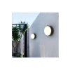 Yuvarlak Siyah Banyo Tavan Lambası - 20W Beyaz LED Işık