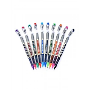 0.7 mm Tükenmez Kalem Seti - 10lu Renkli Paket