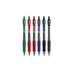 0.7 mm Uçlu Jel Mürekkepli Roller Kalem - 6lı Set