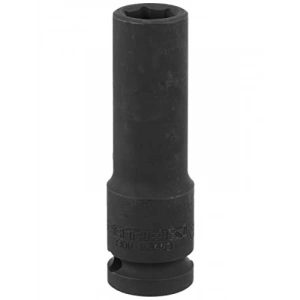 1/2 Altı Köşe Havalı Derin Lokma Anahtar - Siyah, 13 mm