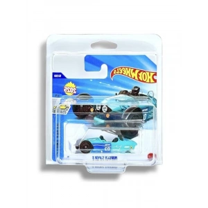 1/64 Ölçekli Morgan Super 3 Model Araç - Turkuaz Mavi