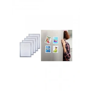 10 Adet Mıknatıslı Şömiz Manyetik Resim Çerçeve - 10x15 cm