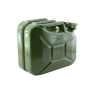 10 Litre Metal Akaryakıt Bidonu, Aktarma Borusu ile