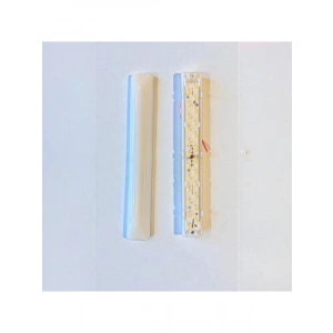 10lu Paket 20cm, Düz Taban LED Aydınlatma Modülü, Gün Işığı 3000K