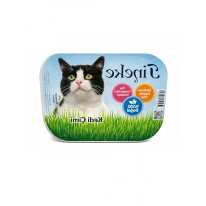 %100 Doğal Fileli Kedi Çimi - Tüy Yumağı Önleyici